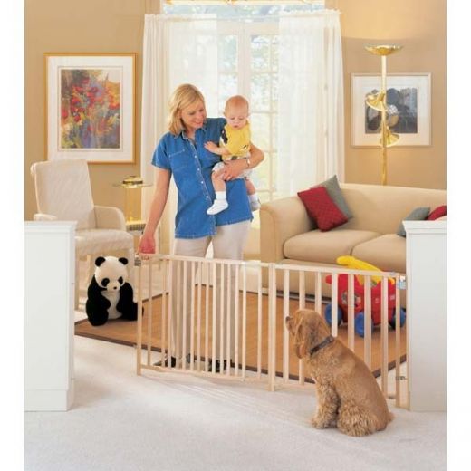 North States Extra-Wide Swing Pet Gate