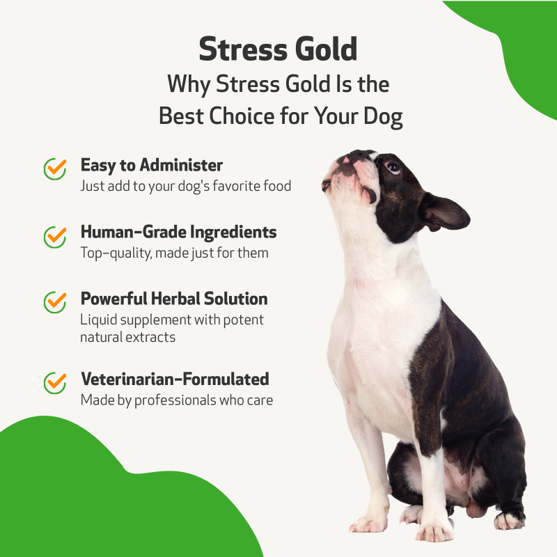 Stress Gold - For High Stress Situations In Dogs