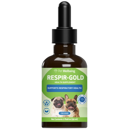 Respir-Gold - Supports A Healthy Lower Respiratory Tract In Dogs, Size: 2 Oz