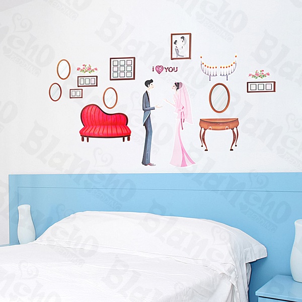 Marry Me - Medium Wall Decals Stickers Appliques Home Decor