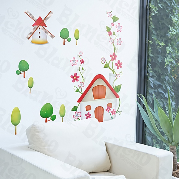Windmill Medium Wall Decals