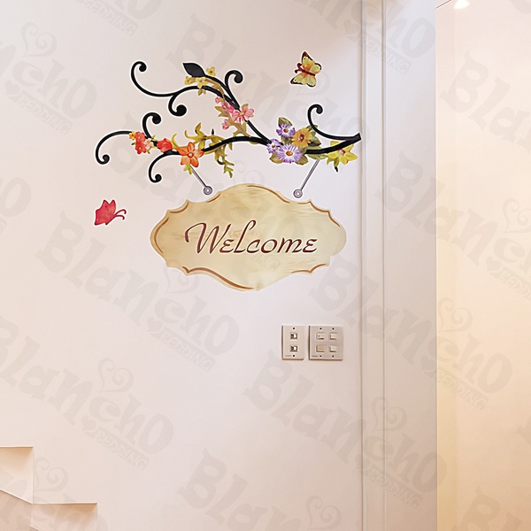 Welcome Large Wall Decals Stickers Appliques Home Decor