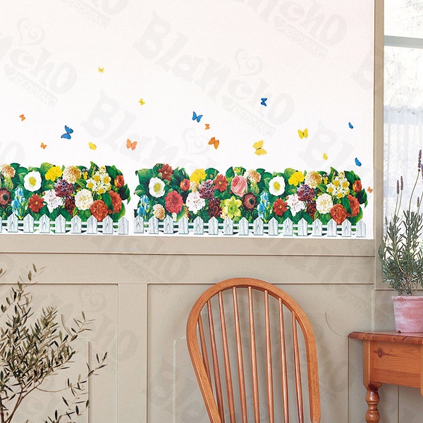 Flourish Fence X-Large Wall Decals