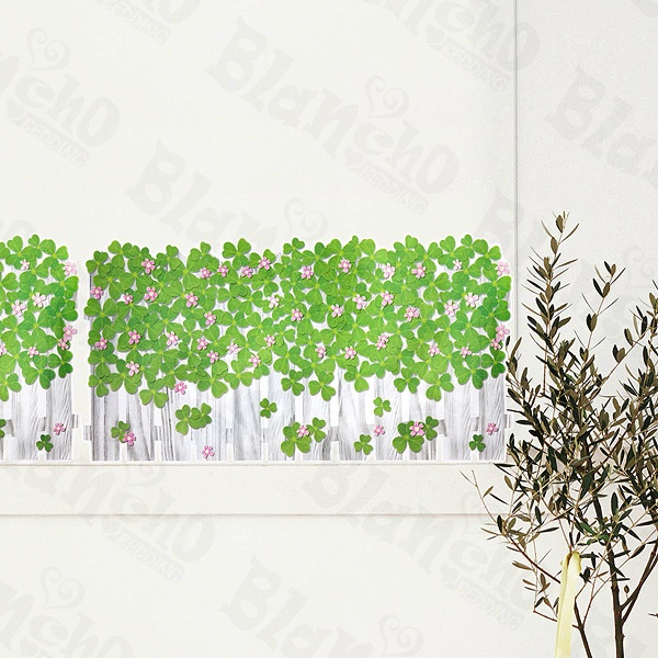 Green Garden 4 Wall Decals Stickers Appliques Home Decor