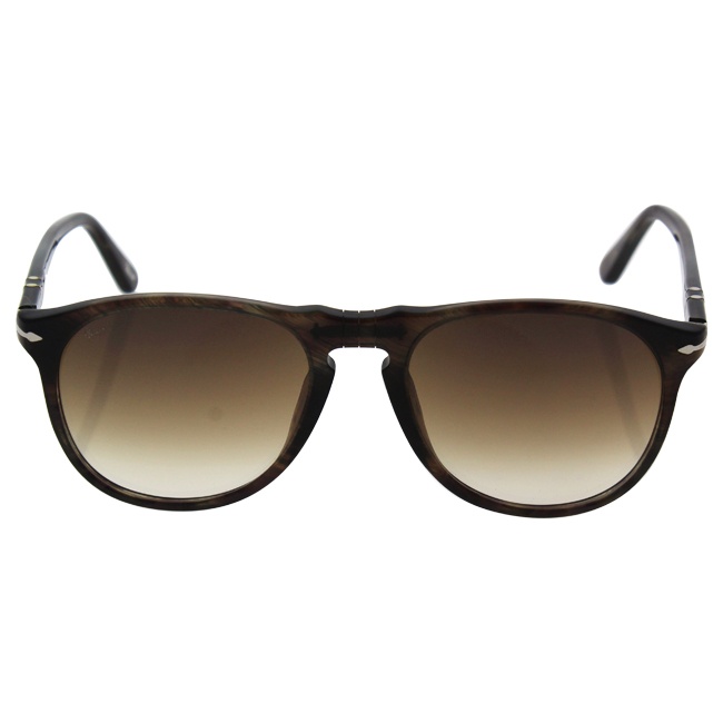 Persol Po9649s 972-51 - Havana Brown Smoke-Brown Gradient By Persol For Men - 52-18-145 Mm Sunglasses