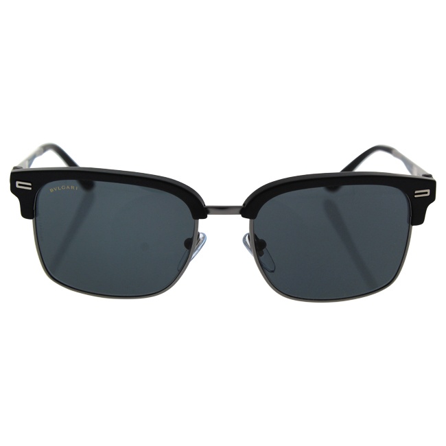 Bvlgari Bv7026 5313-87 - Black Sand-Matte Gunmetal-Grey By Bvlgari For Men - 54-18-140 Mm Sunglasses