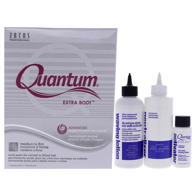 Quantum Extra Body Acid Permanent By Zotos For Unisex - 1 Application Treatment