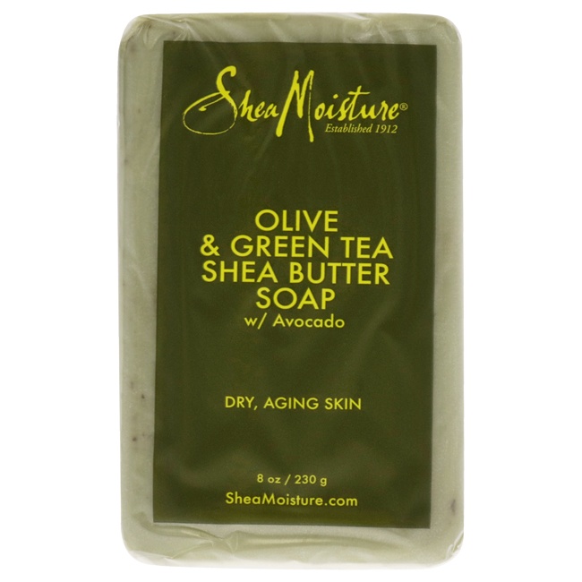Shea Moisture Olive & Green Tea Shea Butter Soap-Anti Aging & Ultra Moisturizing By Shea Moisture For Unisex - 8 Oz Soap