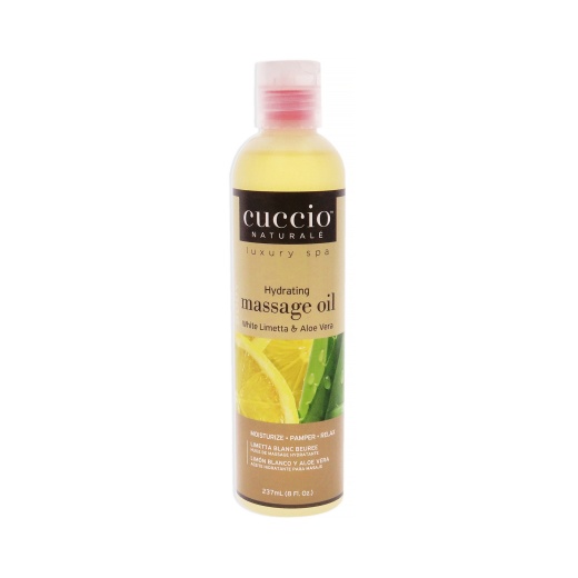 Hydrating Massage Oil - White Limetta And Aloe Vera by Cuccio Naturale