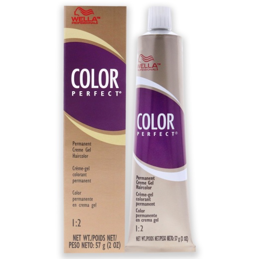 Color Charm Permanent Hair Color Gel 5A Light Ash Brown by Wella