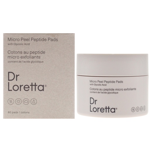Micro Peel Peptide Pads By Dr. Loretta - 60 Pc