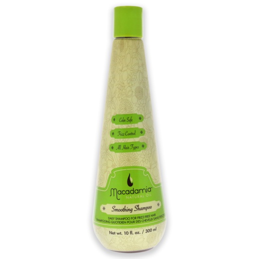 Natural Oil Smoothing Shampoo By Macadamia Oil For Unisex - 10 Oz Shampoo