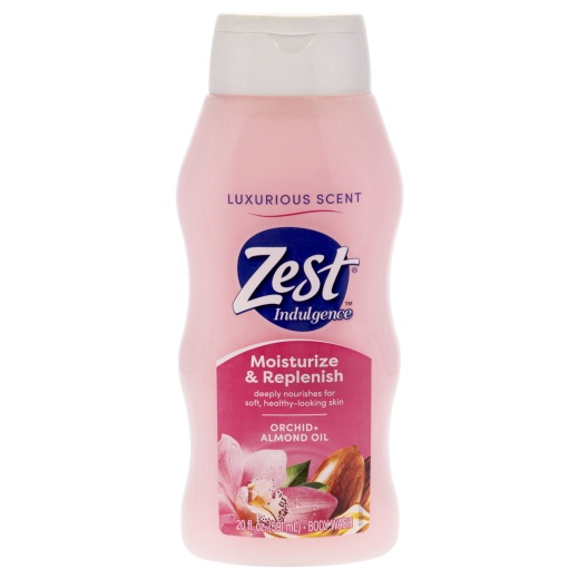 Moisturize And Replenish Body Wash - Orchid And Almond Oil By Zest For Women - 20 Oz
