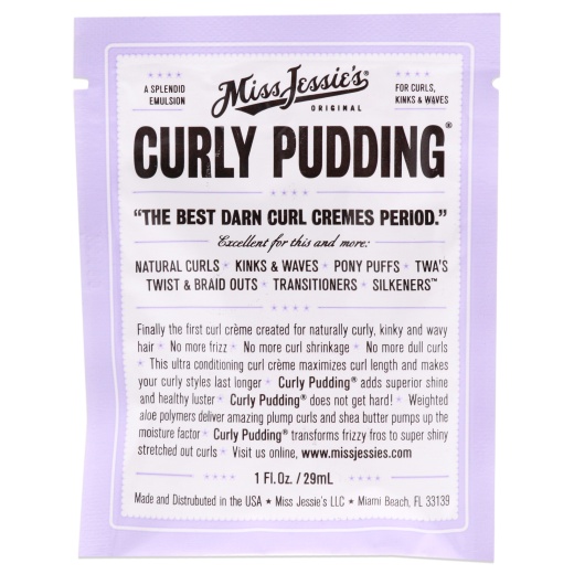 Curly Pudding By Miss Jessies - 1 Oz Cream for Unisex