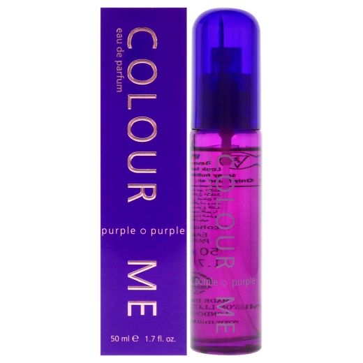 Colour Me Purple by Milton Lloyd for Women 1.7 Oz Edp Spray