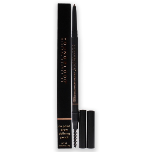 On Point Brow Defining Pencil - Blonde by Youngblood for Women - 0.012 Oz Eyebrow Pencil