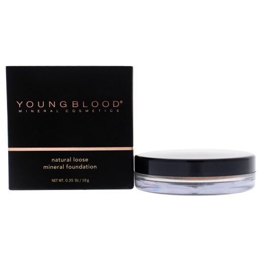 Natural Loose Mineral Foundation in Toffee by Youngblood