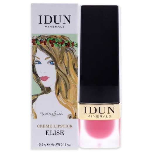 Idun Minerals 201 Elise Creme Lipstick for Women - 0.13 Oz