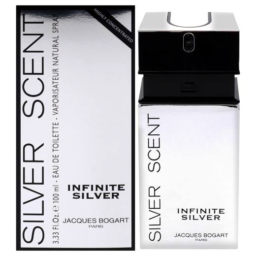 Silver Scent Infinite Silver By Jacques Bogart For Men - 3.33 Oz Edt Spray