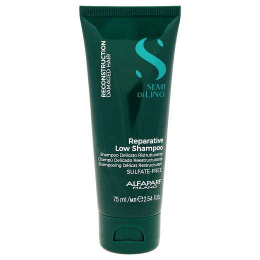 Semi Di Lino Reconstruction Reparative Low Shampoo by Alfaparf Milano - 2.54 Oz