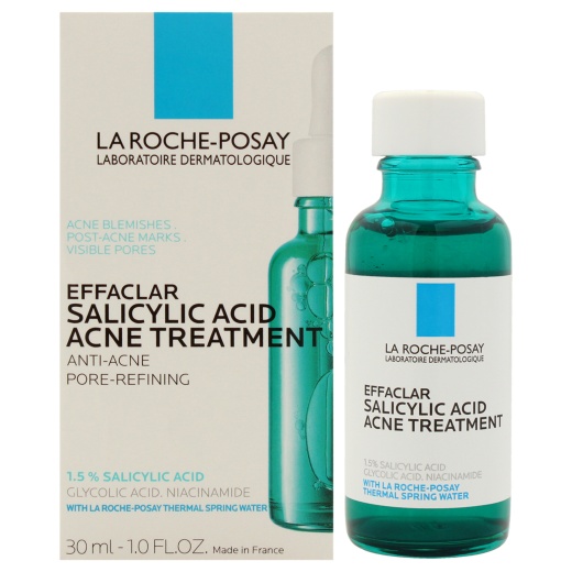 La Roche-Posay Effaclar Salicylic Acid Acne Treatment - 1 Oz Serum for Unisex