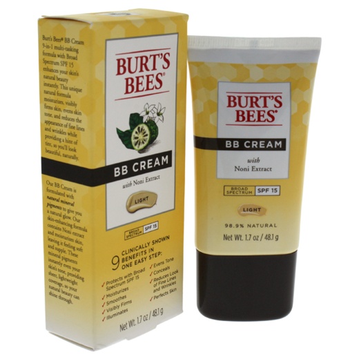 BB Cream Spf 15 - Light by Burts Bees for Women - 1.7 Oz