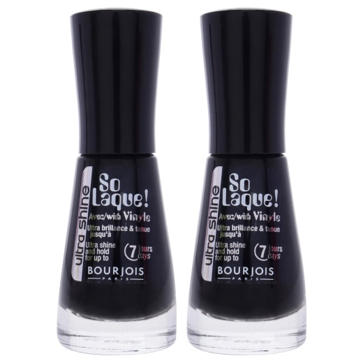 So Laque Ultra Shine - 30 Noir De Chine Nail Polish by Bourjois