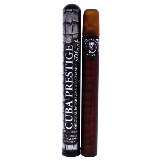 Cuba Prestige Black By Cuba For Men - 1.17 Oz Edt Spray