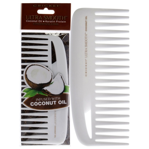 Ultra Smooth Coconut Conditioning Comb By Cricket - 1 Pc