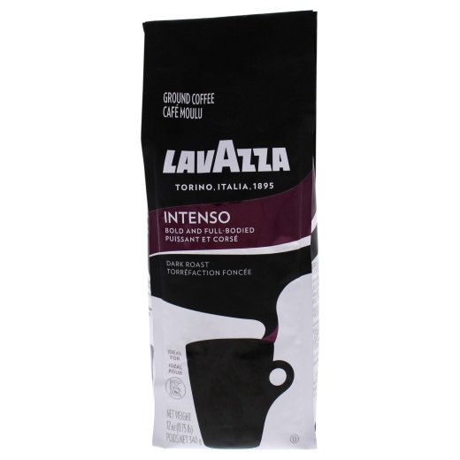 Intenso Dark Roast Ground Coffee By Lavazza For Unisex - 12 Oz Coffee