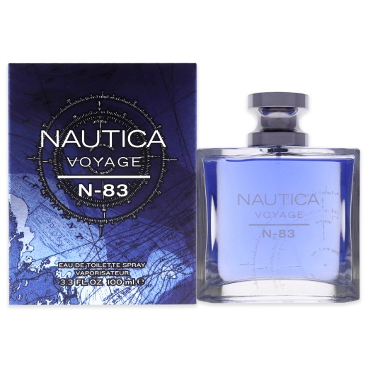 Nautica Voyage N83 By Nautica For Men - 3.4 Oz Edt Spray