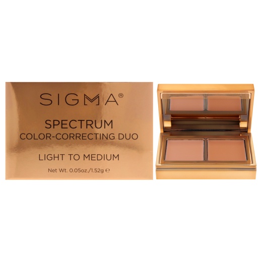 Spectrum Color Correcting Duo - Light To Medium By Sigma For Women - 0.05 Oz Makeup