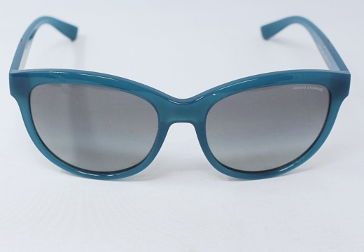 Armani Exchange Ax 4051S 819011 Sunglasses for Women - Deep Pond Milky-Gray Gradient