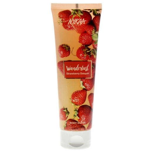 Wanderlust Body Scrub - Strawberry Daiquiri By Nykaa Naturals | 4.93 Oz Scrub