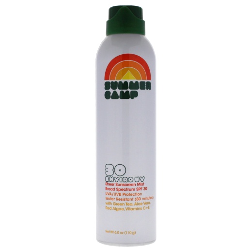 Enviro UV Sheer Sunscreen Mist SPF 30 by Summer Camp - 6 Oz