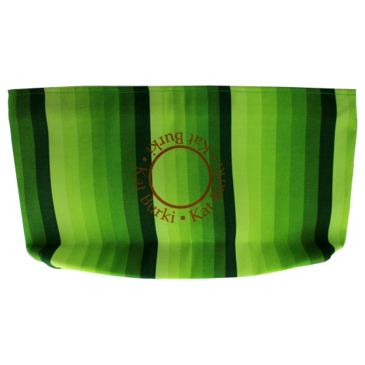 Stripe Travel Case - Green By Kat Burki For Women - 1 Pc Bag