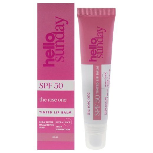 The One Tinted Lip Balm SPF 50 - Rose by Hello Sunday