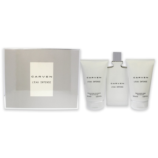 Leau Intense By Carven For Women - 3 Pc Gift Set