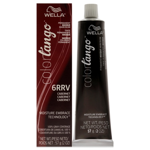 Wella Color Tango Permanent Hair Color - 6Rrv Cabernet for Unisex