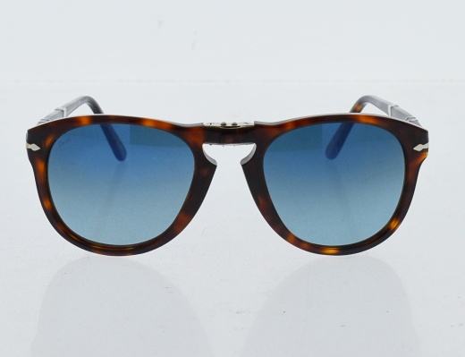 Persol PO714 24-S3 Havana-Blue Faded Polarized Sunglasses for Men