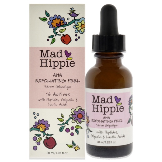 AHA Exfoliating Peel Serum by Mad Hippie for Unisex - 1.02 oz Serum
