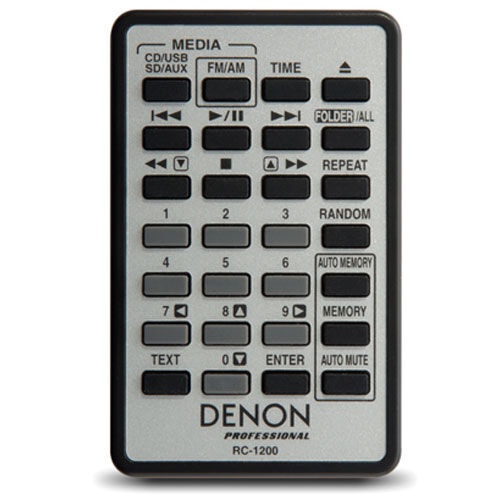 Denon Dn-300Z Rack Mount Cd / Sd / Usb / Bluetooth / Am / Fm Media Player