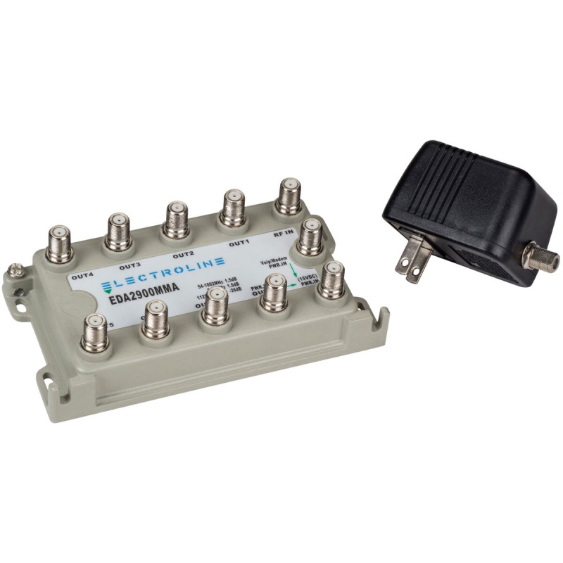 Electroline Eda2900mma 8-Port Rf/Catv Distribution Amplifier
