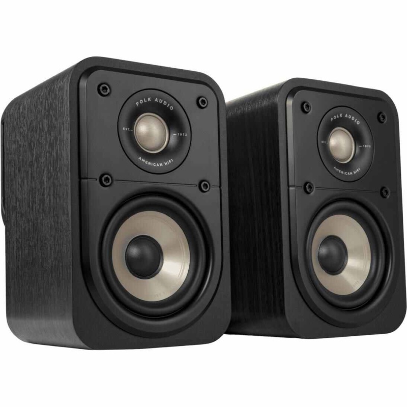 Polk Audio Es10 Black Compact Satellite/Surround Home Theater Speaker Pair