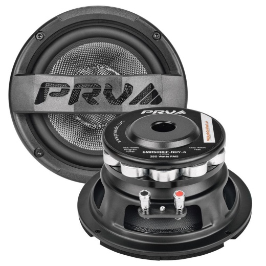 Prv Audio 6MR500CF-NDY-4 6" Midrange Neodymium Speaker Pair 4 Ohm