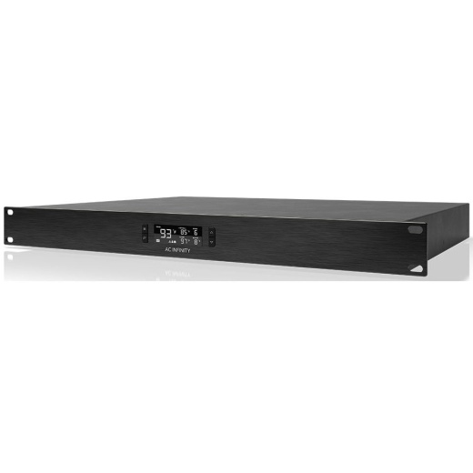 Ac Infinity Cloudplate T5 Pro 1U Rack Cooling System with Rear Exhaust