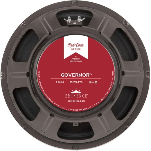 Eminence Red Coat The Governor 12" Guitar Speaker 75W 8 Ohm