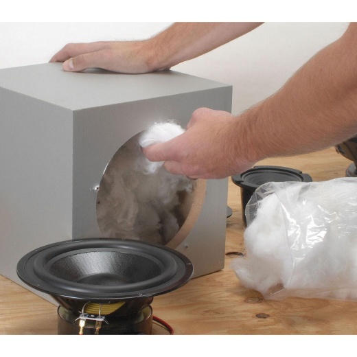 Acousta-Stuf Polyfill 1 Lb. Bag Speaker Cabinet Sound Damping Material