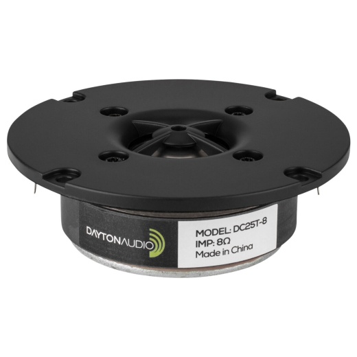 Dayton Audio Dc25t-8 1 Titanium Dome Tweeter - High Fidelity Sound Reproduction