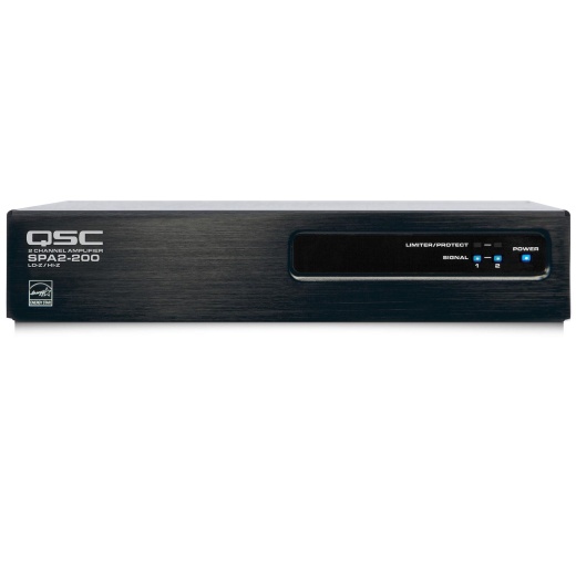 QSC SPA2-200 2-Ch Energy Star Power Amplifier